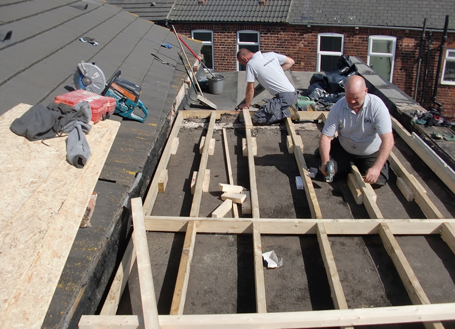 Flat Roof Replacement Wakefield